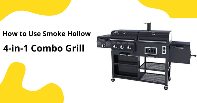 How to Use Smoke Hollow 4-in-1 Combo Grill
